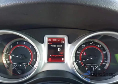 2016 Dodge Journey R/T z USA, uszkodzony, nr VIN 3C4PDDEG6GT248119